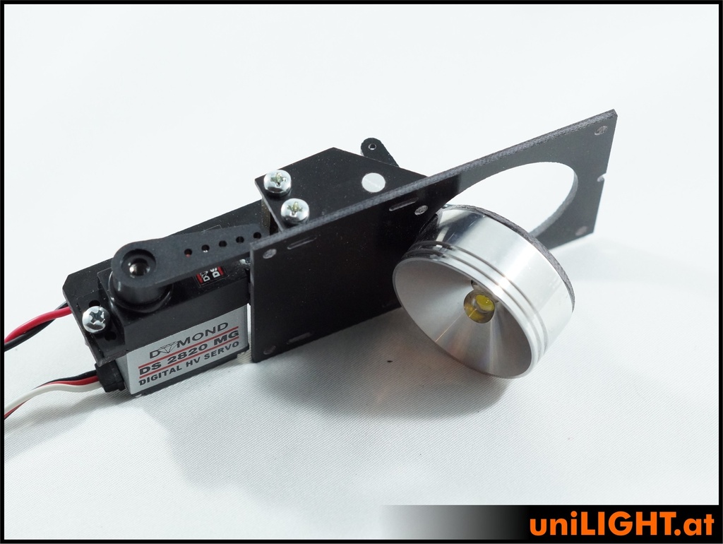 
30mm Klappscheinwerfer, 8Wx2, T-FUSE, HV