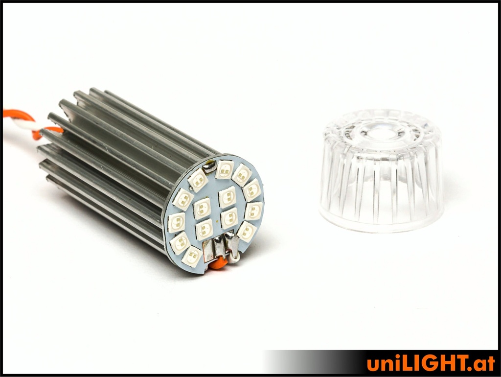 	
22mm ROUND Navigationslicht, 10Wx2, T-Fuse