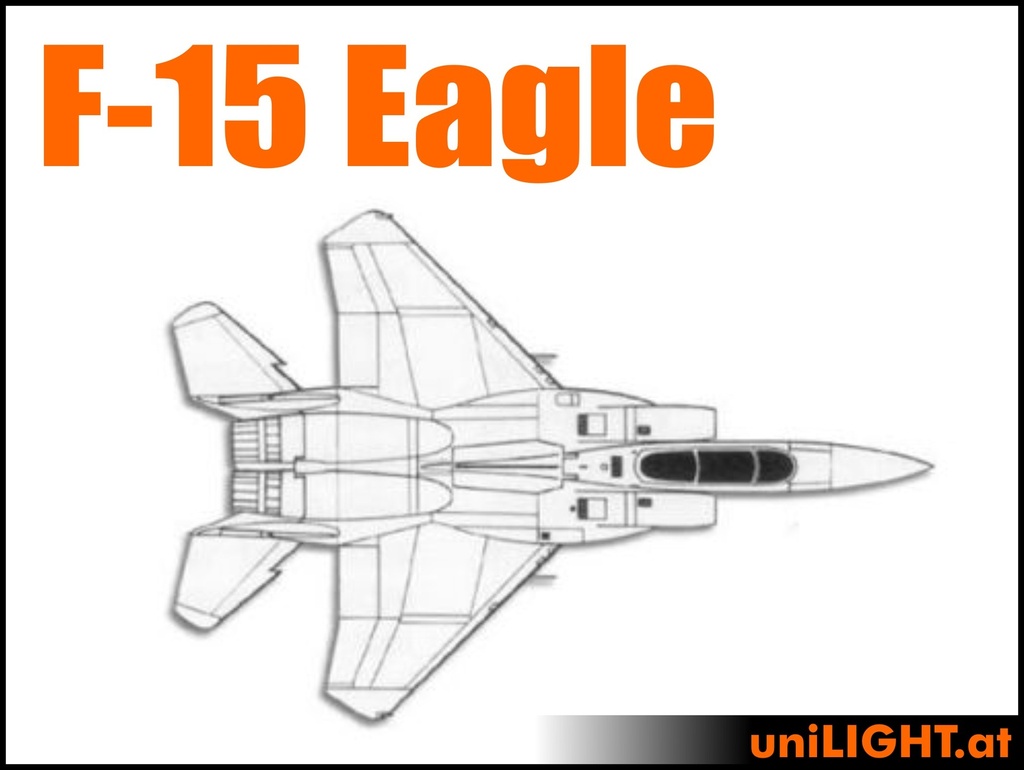 F-15 Eagle (1:12, 1.6m, STANDRD)