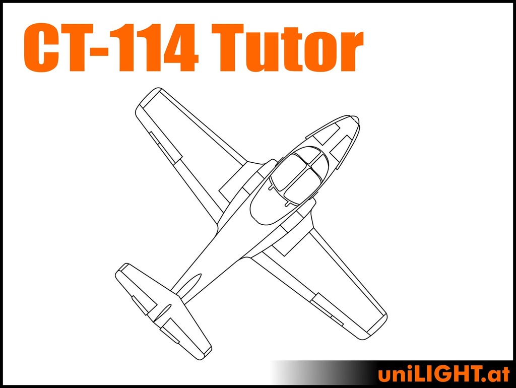 CT-114 Tutor (1:6, ~1.8m, CIVIL/SPORT)
