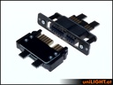 CABLE-Steckverbindung, 6P4S Kontakte