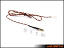 5mm PIN Blitzlicht, 3Wx2, KURZ