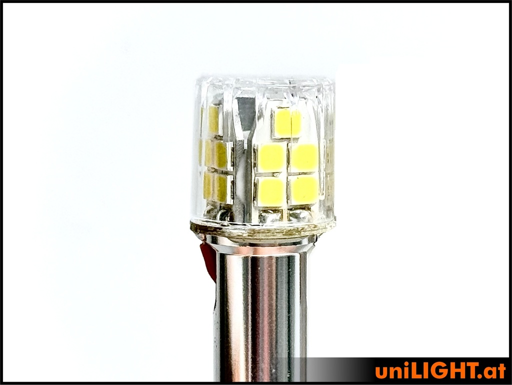 15mm POWER Rundumlicht, 40Wx2, T-Fuse