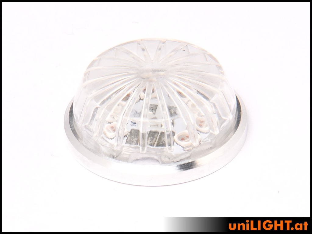 24mm ROUND Blitzlicht, 20Wx2, KURZ