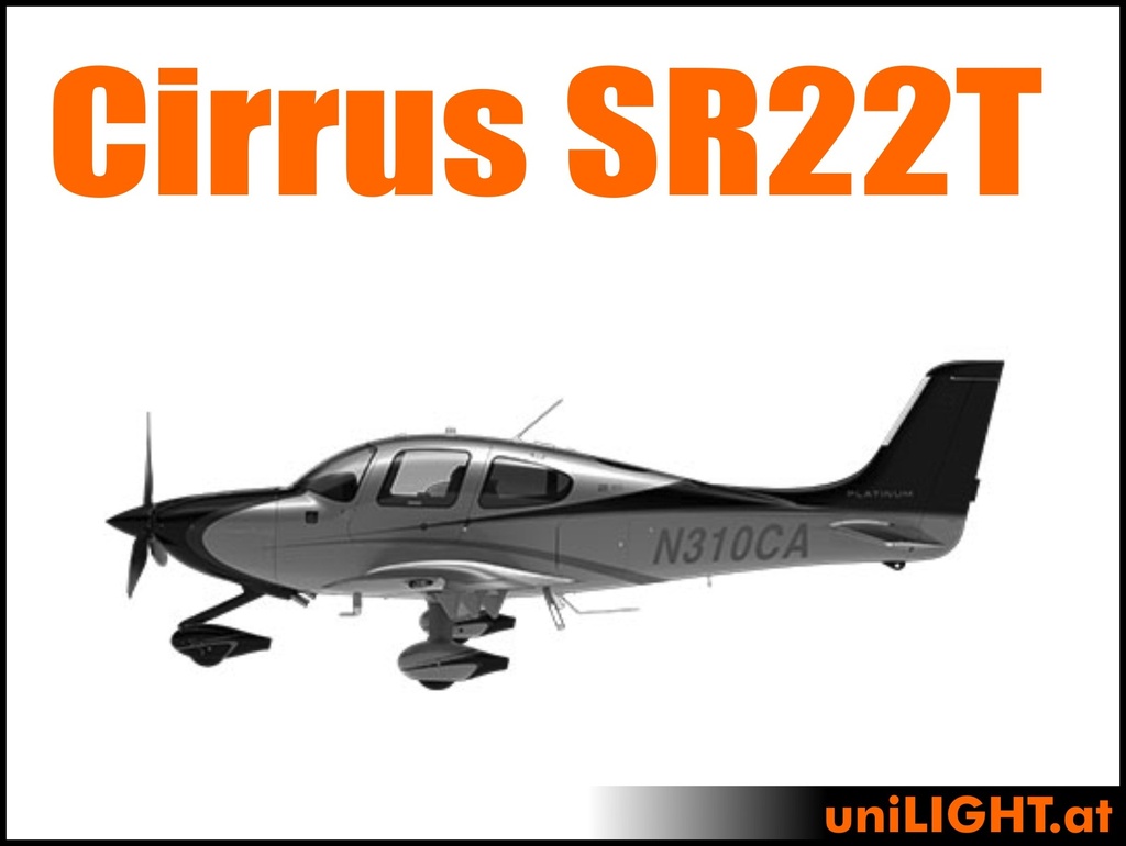 Cirrus SR22T (1:6, 2m, CIVIL/SPORT)