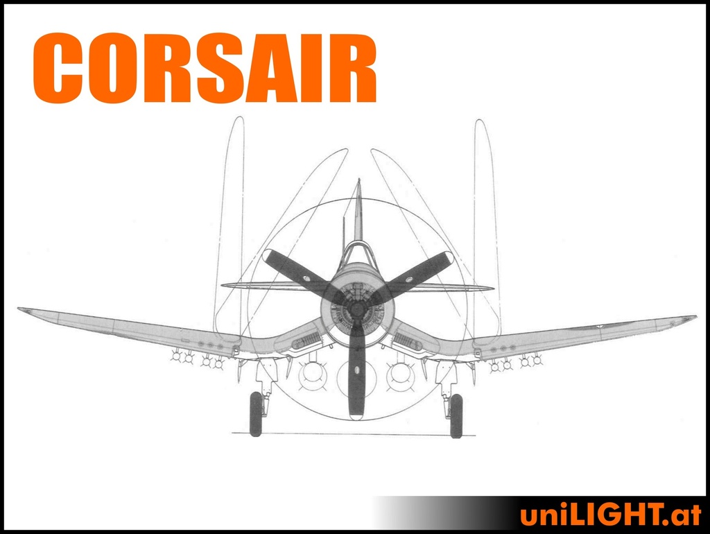 F4U Corsair (1:4.5, 3m, STANDRD)
