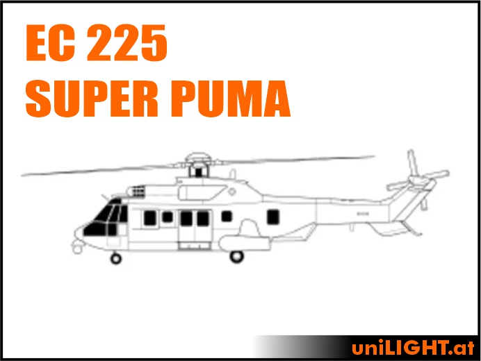 Airbus H225 (EC225) (1:9, 1.8m, CIVIL/SPORT)