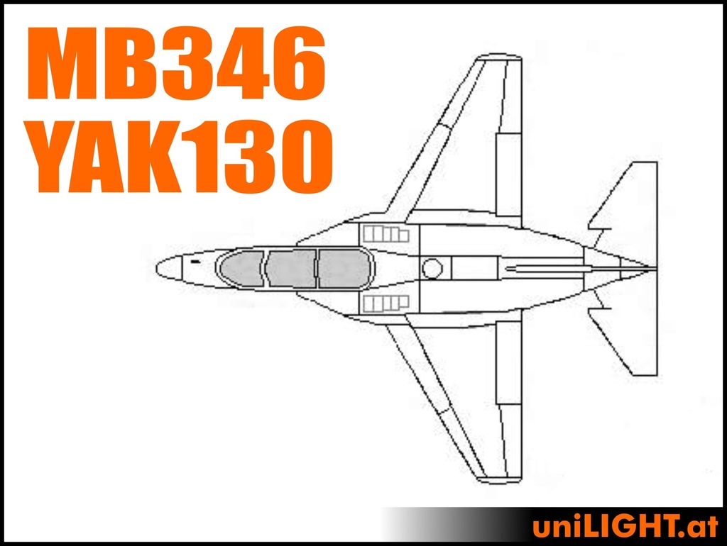 Aermacchi M346 and YAK130 (1:4, 2.8m, ENTRY)