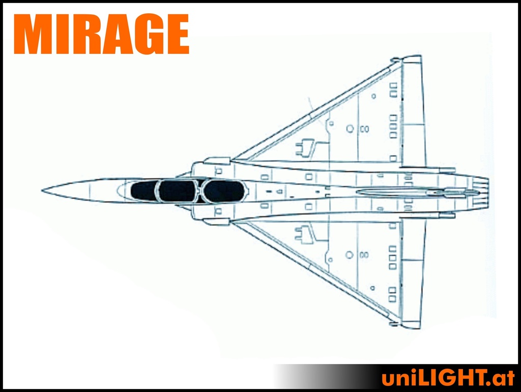 Mirage 2000 (1:7, 2m, PRO)
