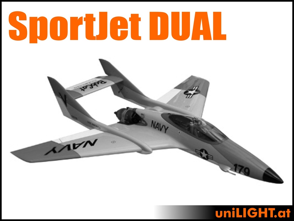 SportJet DUAL Fuselage (1.6m, SPORT, STANDARD)