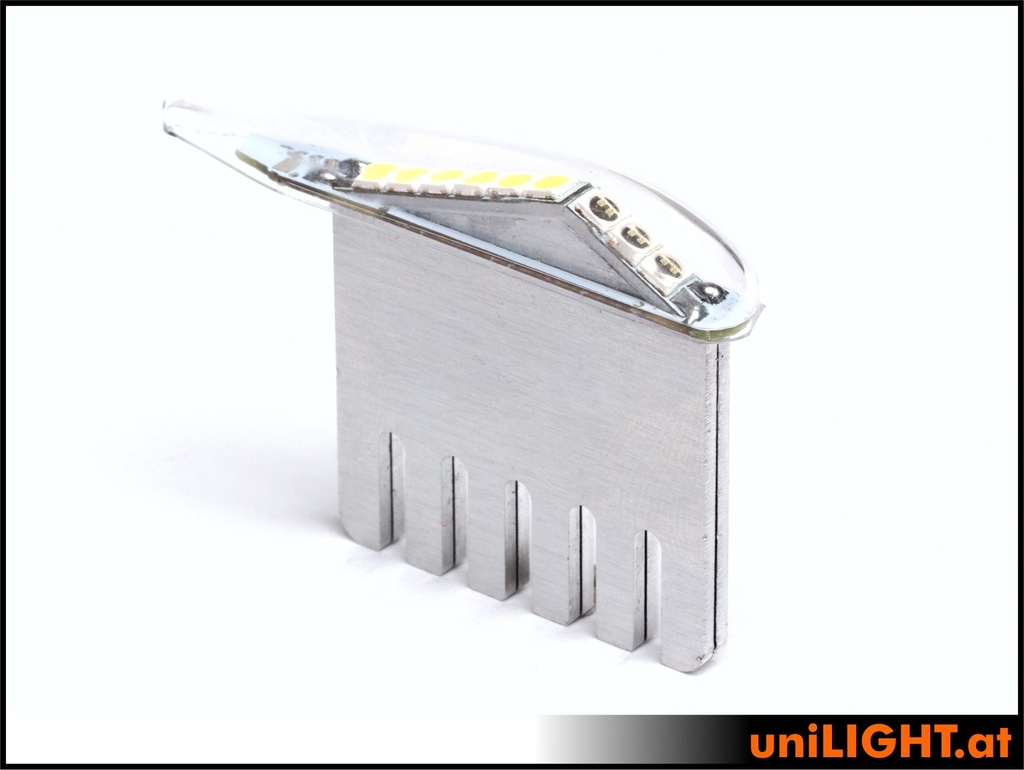 6mm DUAL Navigation+Strobe Licht, 12Wx2, UAV