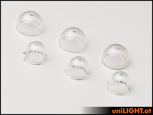 [CAPS-BALL1013] Lichtkappen RUND für 10mm und 13mm Lichter	
