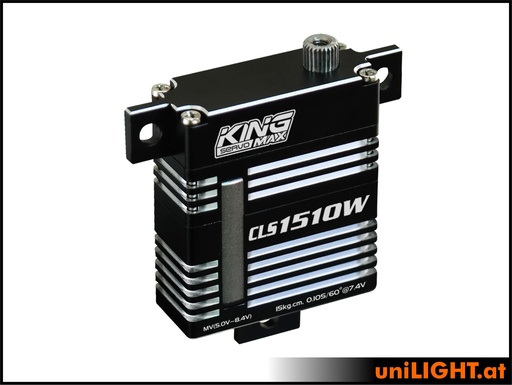 [CLS1510W] 12mm Flächenservo CLS1510WH, HV, ALU, MG