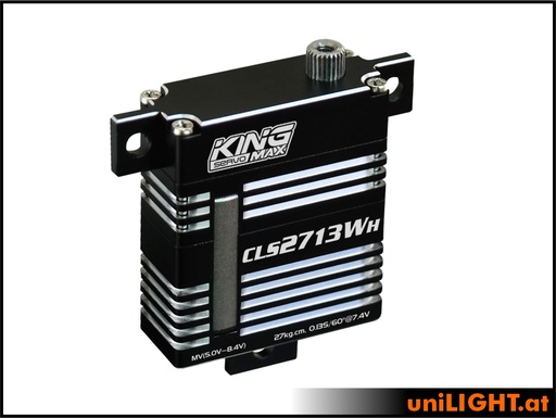 [CLS2713WH] 12mm Flächenservo CLS2713WH, HV, MG