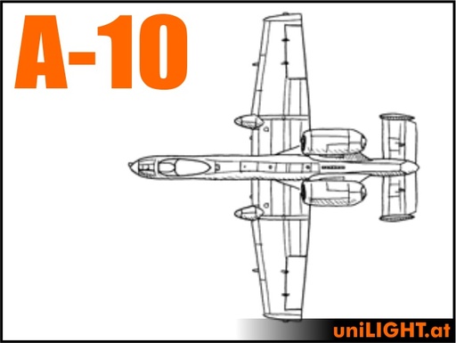 [BND-A10-6-STA] A-10 Warthog (1:6, 3m, STANDARD)