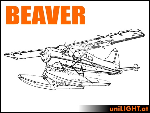 [BND-Beaver-7-ENT] DHC-2 Beaver (1:7, 2.2m, ENTRY)