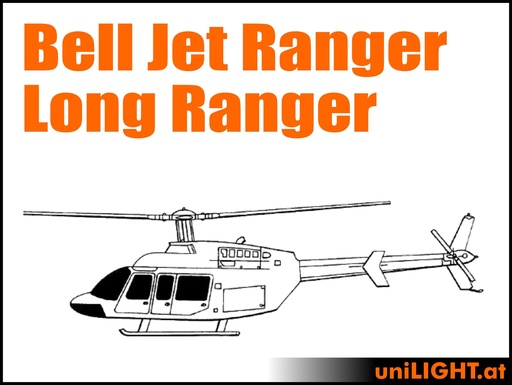 [BND-Bell206-7-PRO] Jet Ranger & Long Ranger (1:7, 600er, PRO)