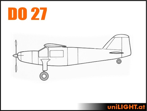 [BND-DO27-3.5-ENT] Dornier Do 27 (1:3.5, 3.5m, ENTRY)