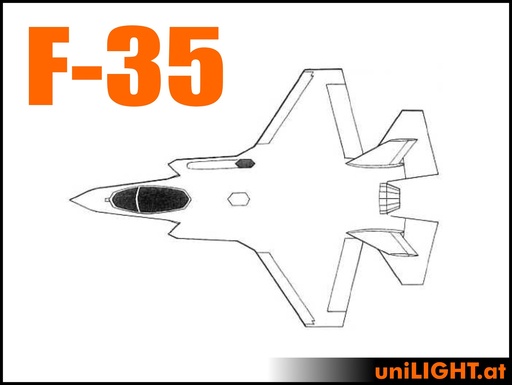 [BND-F35-5-STA] F-35 Lockheed Martin (1:5, 3m, STANDRD)