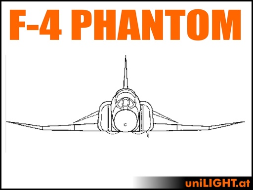 [BND-F4Phantom-6-STA] F4 Phantom (1:6, 3.2m, STANDRD)