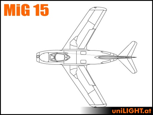 [BND-MiG15-4-STA] MiG-15 (1:4, 2.5m, STANDRD)
