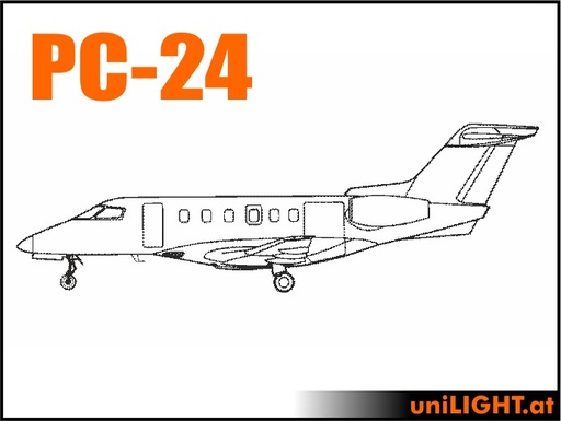 [BND-PC24-3-PRO] Pilatus PC-24 (1:3, 5.7m, PRO)
