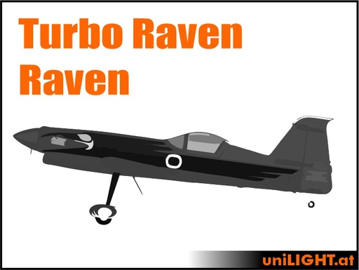 [BND-Raven-2.5-CIV] Raven und Turbo Raven (1:2.5, 3m, CIVIL/SPORT)