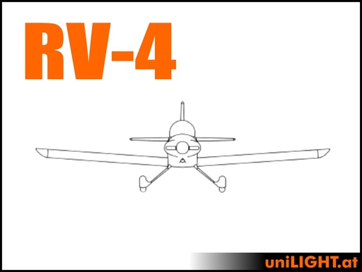 [BND-RV4-2.5-PRO] Van's Aircraft RV-4 (1:2.5, 3m, PRO)