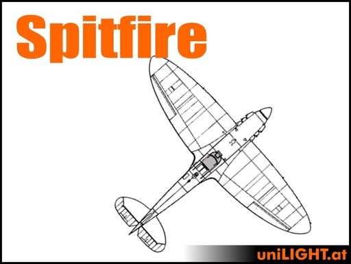 [BND-Spitfire-5-STA] Supermarine Spitfire (1:5, 2.2m, STANDRD)