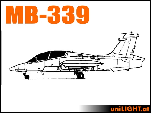 [BND-MB339-5-ENT] Aermacchi MB-339 (1:5, ~2m, ENTRY)