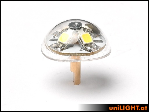 [RND17-030x2-IR] 17mm Hemispheren Infrarot Positionslicht, 3Wx2