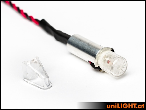 [SLIMX-040-RT-SALE] 10mm SLIM Navigationslicht, 4W, KURZ