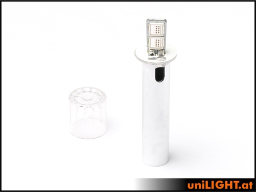 [PIN15VF-240x2-GN-SALE] 15mm VERTIKAL Blitzlicht , 24Wx2, T-Fuse