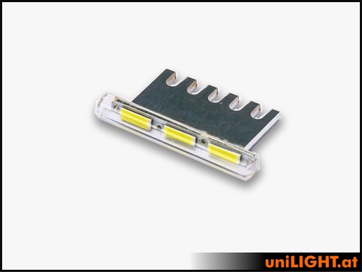 [BAR3-220x3-WE] 3mm BAR Blitzlicht, 22Wx3, 12V
