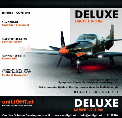 [SET-DLX-L] Set für Deluxe Serie LARGE(1.9m-3m)