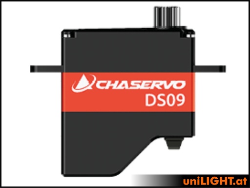 [CHA-DS09] CHASERVO DS09 9mm HV Servo 3,3-9,0V Stahlgetriebe