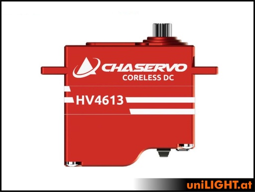 [CHA-HV4613] CHASERVO HV4613 50kg MG BB Coreless 4,8-8,4V Digital Servo